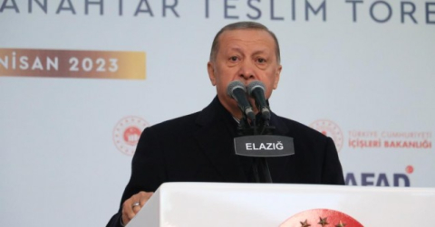 Cumhurbaşkanı Erdoğan: " 319 bin konutu bitirmek için milletimize sözümüz var”
