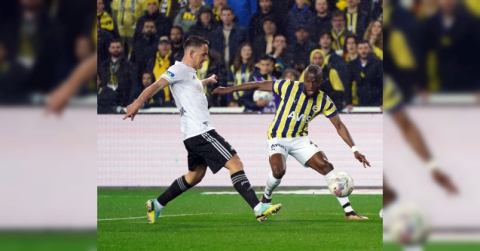 Kadıköy'de unutulmaz gece! Beşiktaş, 10 kişiyle Fenerbahçe'yi devirdi