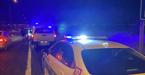 Hava almak için araçtan indi canından oldu