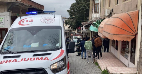 Eşine kızdı, kendini ve dükkanını yakmaya çalıştı