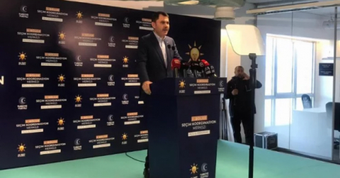Bakan Kurum'dan seçim açıklaması