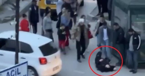 Bursa'da kadınların yan bakma kavgası