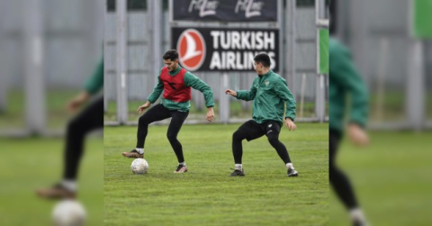 Bursaspor’da çift kale maçlar yapıldı