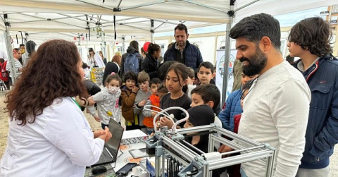Gemlik konteyner kentte çocuklara bilim şenliği morali