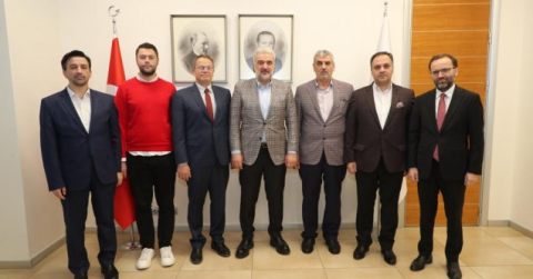 Rumeli heyetinden AK Parti’ye destek ziyareti