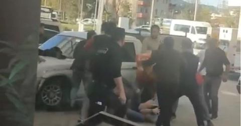 Bursa'da akaryakıt istasyonunda kavga