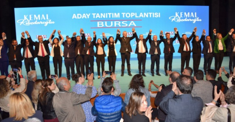 CHP Bursa, Milletvekili adaylarını tanıttı