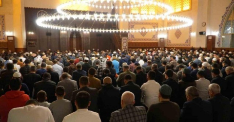 Enderun usulü teravih geleneği Haliliye’de yaşatıldı