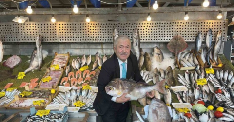 İstanbul’da balıkçılar 20 kiloluk Mercan balığı yakaladı