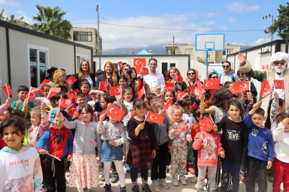 Uludağ Elektrik 23 Nisan coşkusunu Hatay’a taşıdı