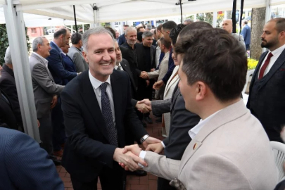 İnegöl'de protokol bayramlaştı