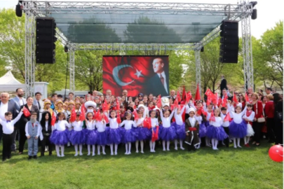 Bursa'da 23 Nisan coşkusu