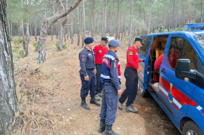 Kumluca'da yürüyüşte kaybolan şahsı jandarma buldu