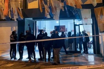 AK Parti seçim irtibat bürosu saldırısında 2 gözaltı