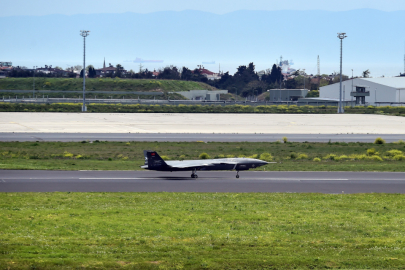 Bayraktar Kızılelma Teknofest'e uçtu