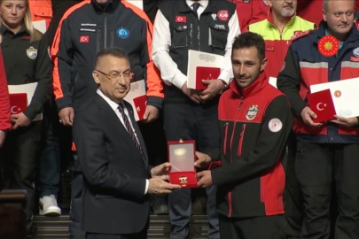 GÜRAK ekibine Devlet Üstün Fedakarlık madalyası