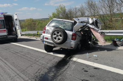 Feci kaza: Hamile kadın karnındaki bebeğiyle can verdi