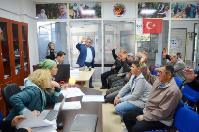 Mudanya Meyve Üreticileri Birliği mali genel kurulunu yaptı