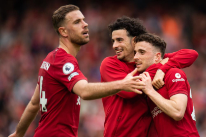 7 gollü maçın kazananı Liverpool