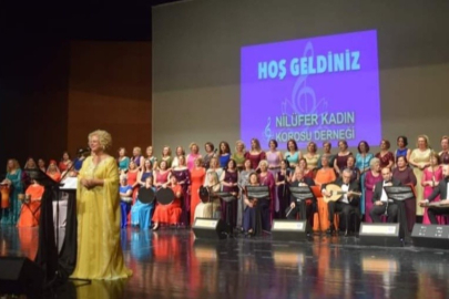 Bursa Nilüfer Kadın Korosu Kıbrıs'ta sahne alacak
