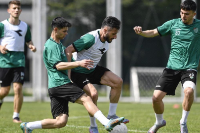 Bursaspor taktik çalışıyor
