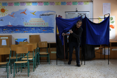 Yunanistan’da halk sandık başında