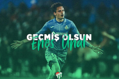 Bursaspor, Enes Ünal için mesaj yayımladı