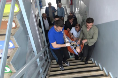 Bursa'da vatandaşlık görevi engel tanımadı