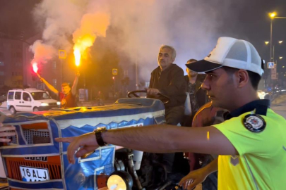 Bursa'da ehliyetsiz traktör sürücüsüne rekor ceza...