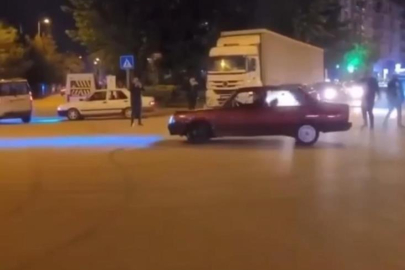 Bursa’daki trafik magandası kamerada...