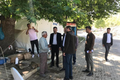 Gürsu Belediyesi teknik ekibi deprem bölgesinde