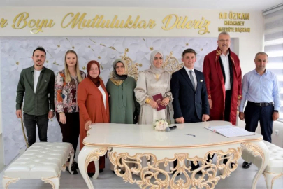 Karacabey’in yeni nikah salonu hizmete açıldı