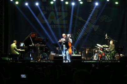 Nilüfer'de doğanın kucağında caz şöleni başladı