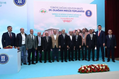 Başkan Aktaş: Sağlıklı şehrin temelini 'dirençli şehirler' oluşturur