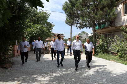 İnegöl’de kırsalda yatırımlar aralıksız sürüyor