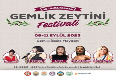 Gemlik’te zeytin festivali dolu dolu geçecek