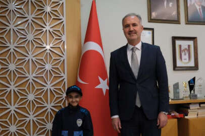 Mehmet Kaan’ın hayalini İnegöl zabıtası gerçekleştirdi