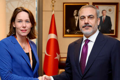 Bakan Fidan, Hollandalı mevkidaşı Slot ile görüştü