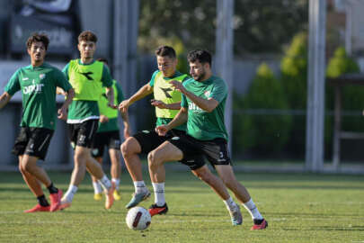 Bursaspor’da Altınordu maçı hazırlıkları başladı