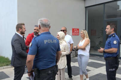 Bursa'da iş merkezinde 83 ofise elektrik şoku...