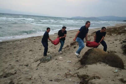 Bursa'da 5,5 ton kum şırlanı ele geçirildi