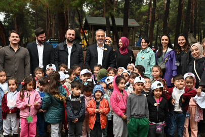 Bursa'da Ana Kucağı miniklerine ‘doğada bir gün’ etkinliği