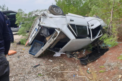 Bursa'da direksiyonda uyuyakaldı, canını zor kurtardı
