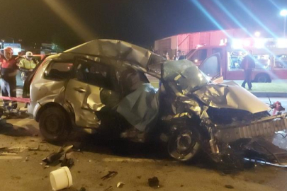 Bariyeri geçip karşı şeride geçti: 1 ölü, 2 yaralı