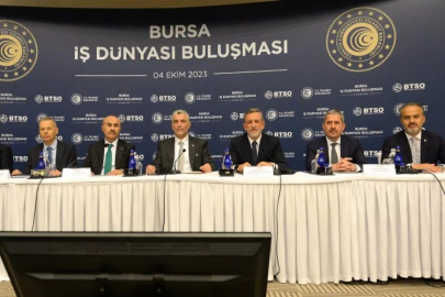 BTSO, Ticaret Bakanı Ömer Bolat’ı Bursa İş Dünyası ile buluşturdu