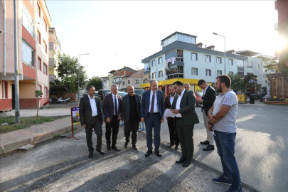 Bursa'da asfalt çalışmaları devam ediyor