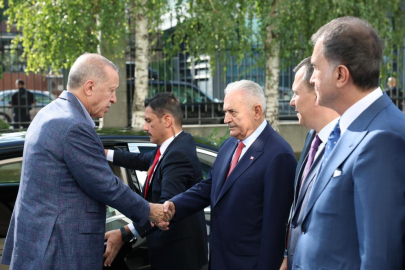 Cumhurbaşkanı Erdoğan, AK Parti Genel Merkezi'nde