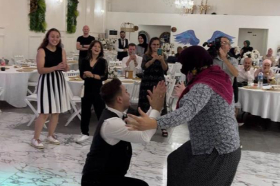 Damadın arkadaşından unutulmayacak sürpriz