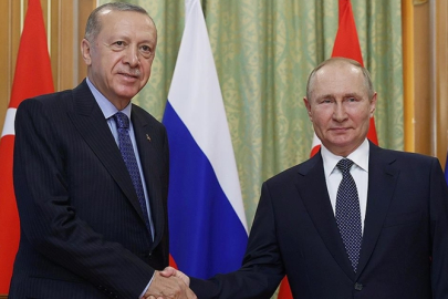 Putin'den Cumhurbaşkanı Erdoğan'a 100. yıl mesajı