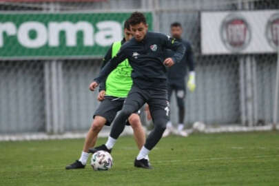 Bursaspor’da Kırklarelispor maçı hazırlıkları tamamlandı